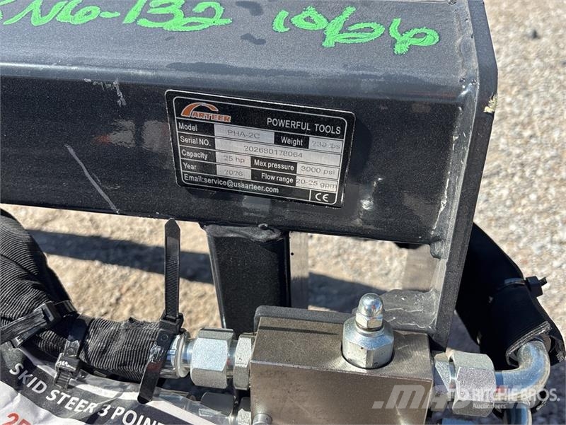 Quantity of (3) ARTEER PHA-2C-3 Skid Steer 3-Poin その他部品