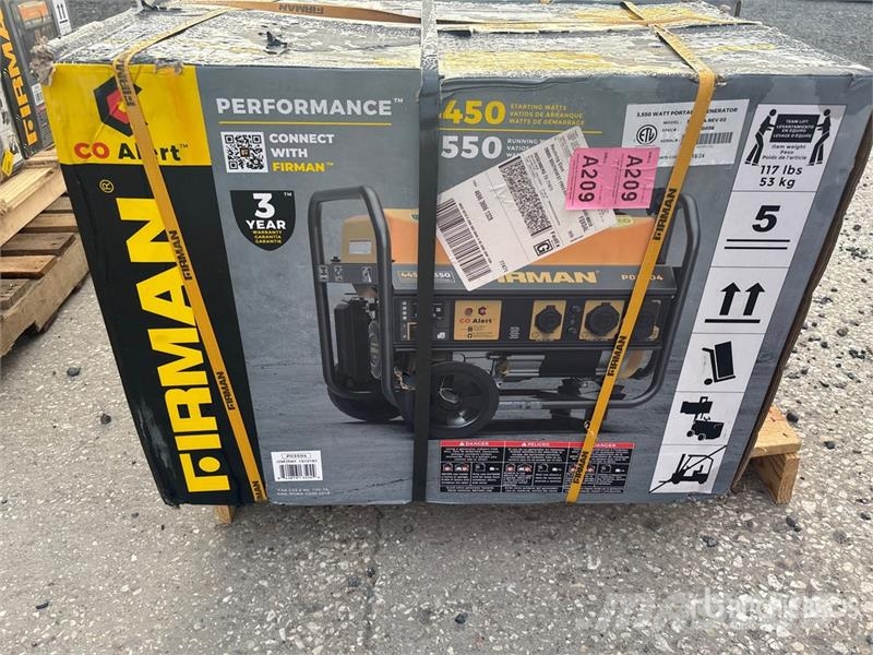  Quantity of (3) Firman P03504 3.55 kW Portable Gen Інші генератори