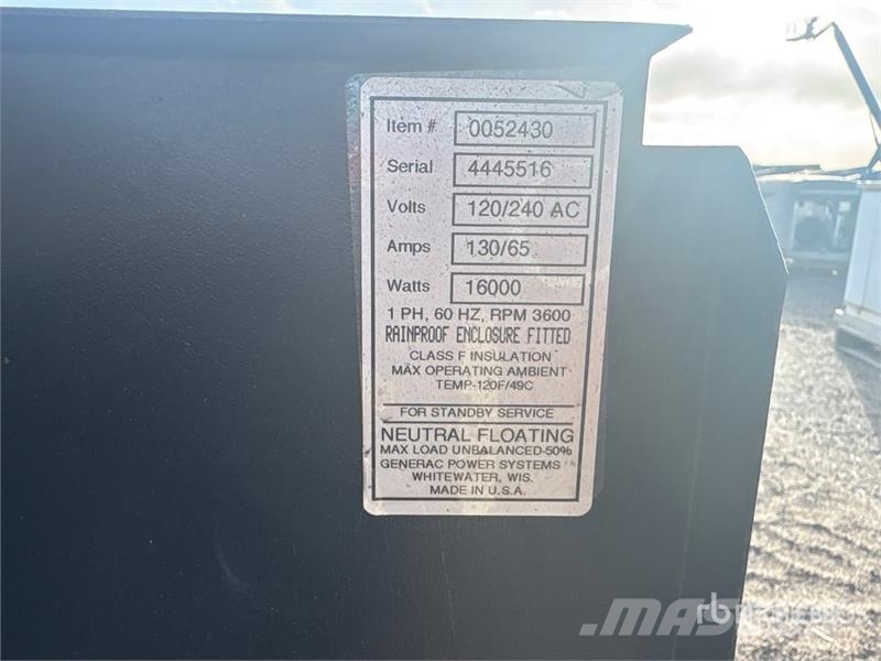 Quantity of (3) Generator Set Diesel Generators