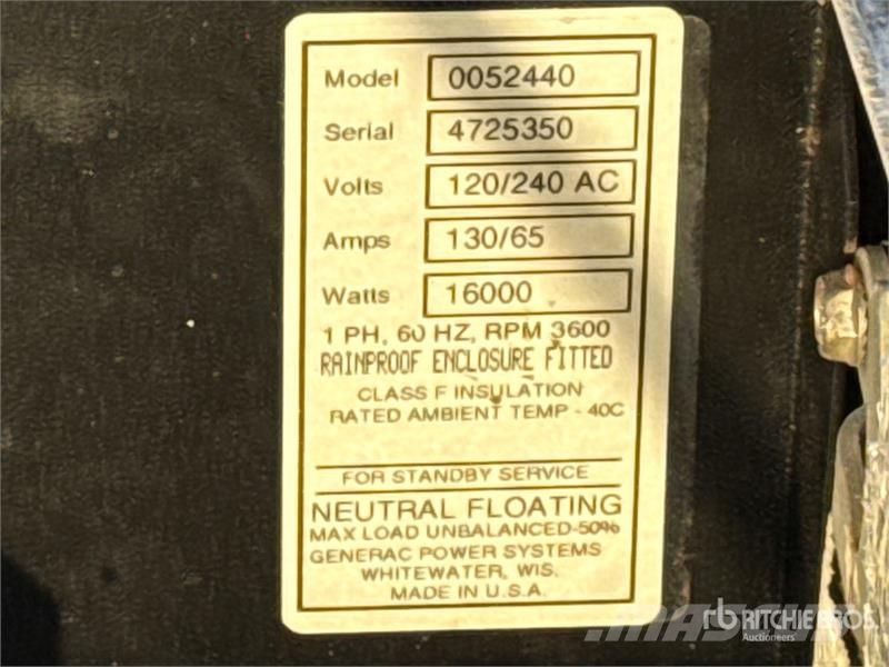 Quantity of (3) Generator Set Diesel Generators