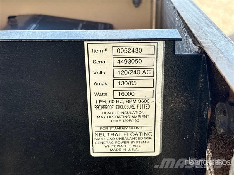 Quantity of (3) Generator Set Diesel Generators