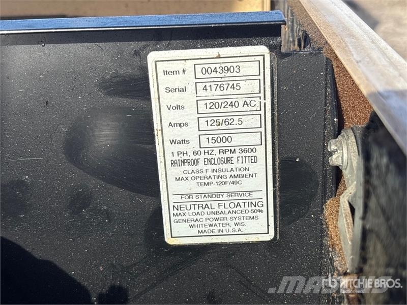 Quantity of (3) Generator Set Diesel Generators