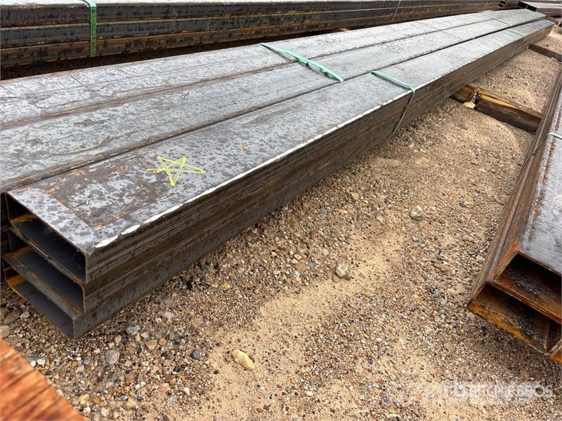 Quantity of (3) Kit Containers 2 in x 6 in x 23 f Verricelli, paranchi e sollevatori per materiali
