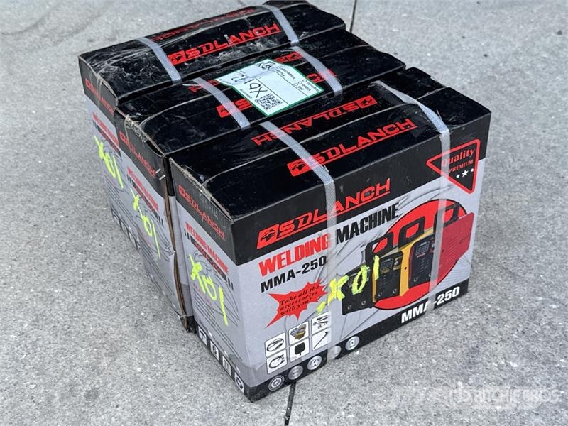  Quantity of (3)  MIG-250 Electric Welder (Unused) Urządzenia spawalnicze