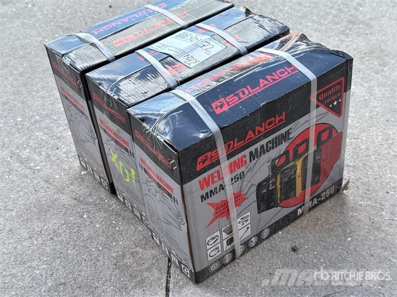  Quantity of (3)  MIG-250 Electric Welder (Unused) Urządzenia spawalnicze