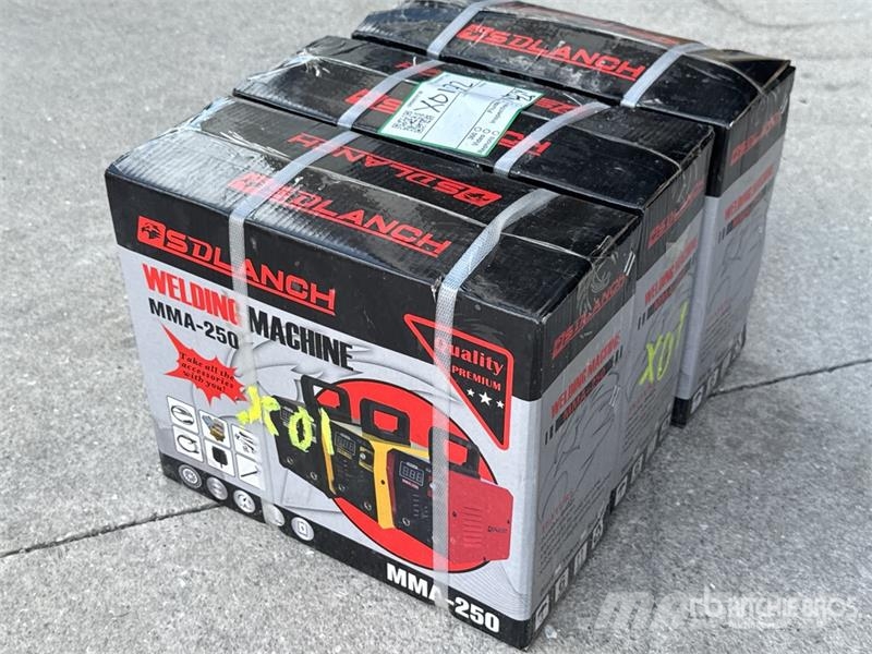  Quantity of (3)  MIG-250 Electric Welder (Unused) Urządzenia spawalnicze