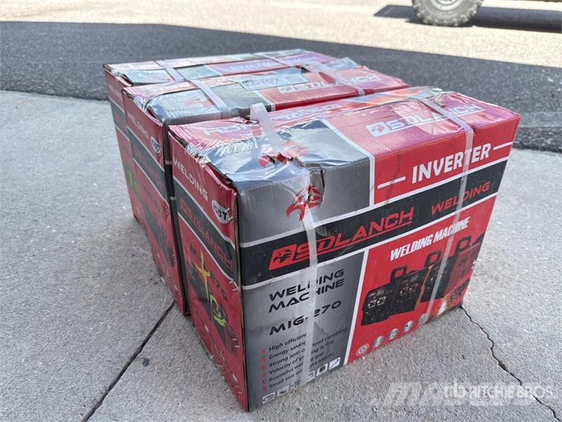 Quantity of (3) MIG-270 Electric Welder (Unused) Urządzenia spawalnicze