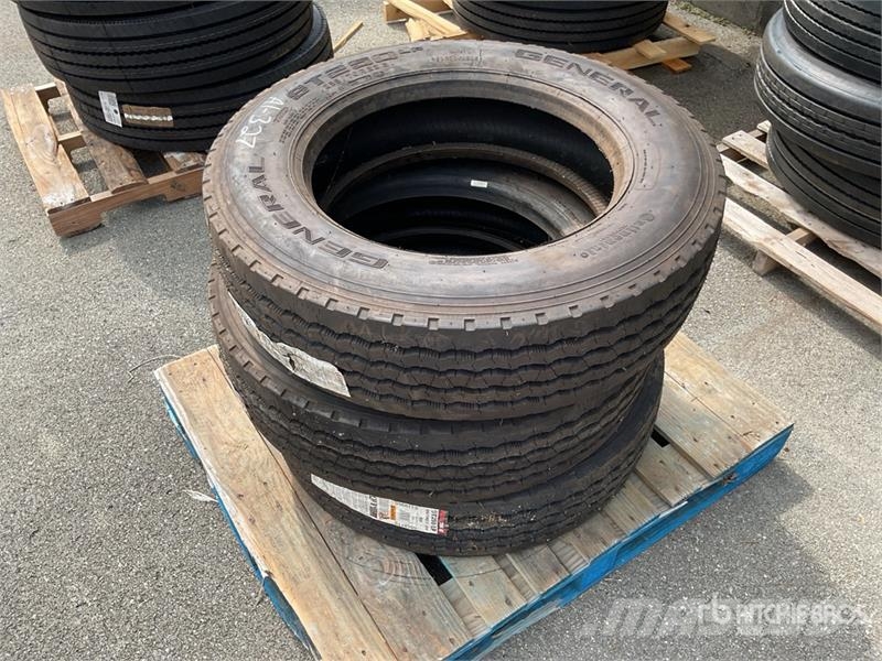Quantity of (3) New General ST250 255/70R22.5 Tire Transport - Övriga