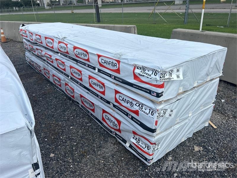 Quantity of (3) Pallets of 2x8x16 SYP #2 Prime Gra Other components