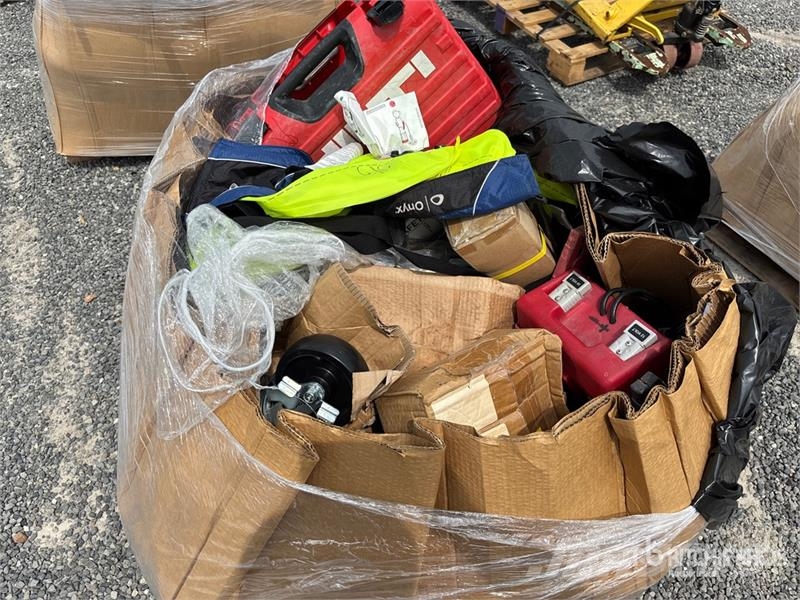  Quantity of (3) Pallets of Contractor Supplies Other components