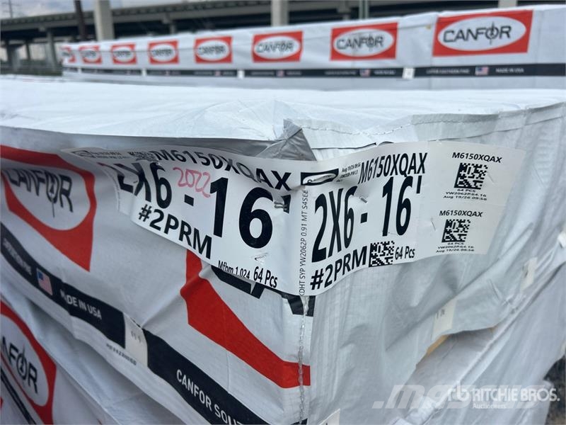 Quantity of (3) Pallets of 2x8x16 SYP #2 Prime Gra Other components