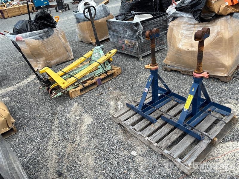 Quantity of (3) Pallets of Contractor Supplies Other components