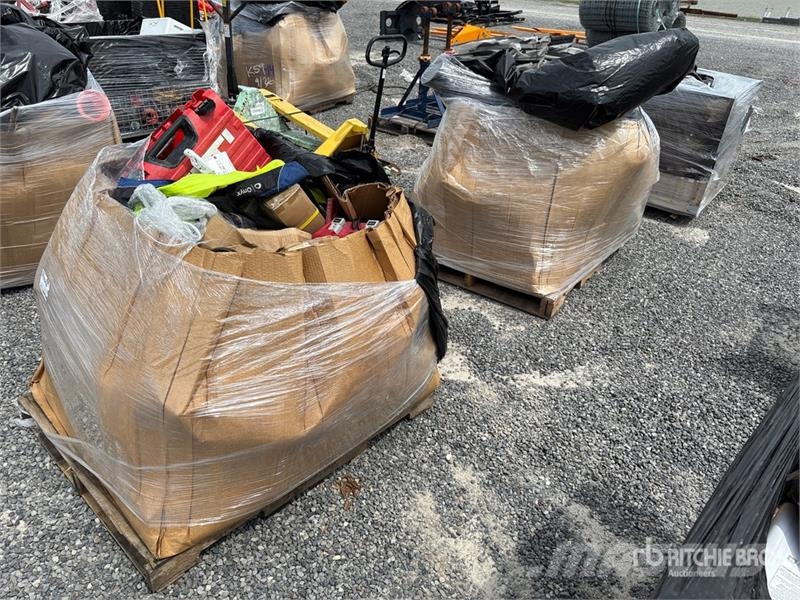  Quantity of (3) Pallets of Contractor Supplies Other components