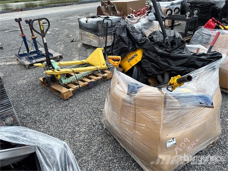 Quantity of (3) Pallets of Contractor Supplies Other components