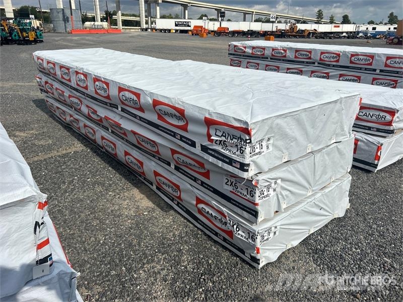 Quantity of (3) Pallets of 2x8x16 SYP #2 Prime Gra Other components