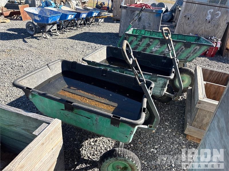 Quantity of (3) Pull Utility Cart エンジン