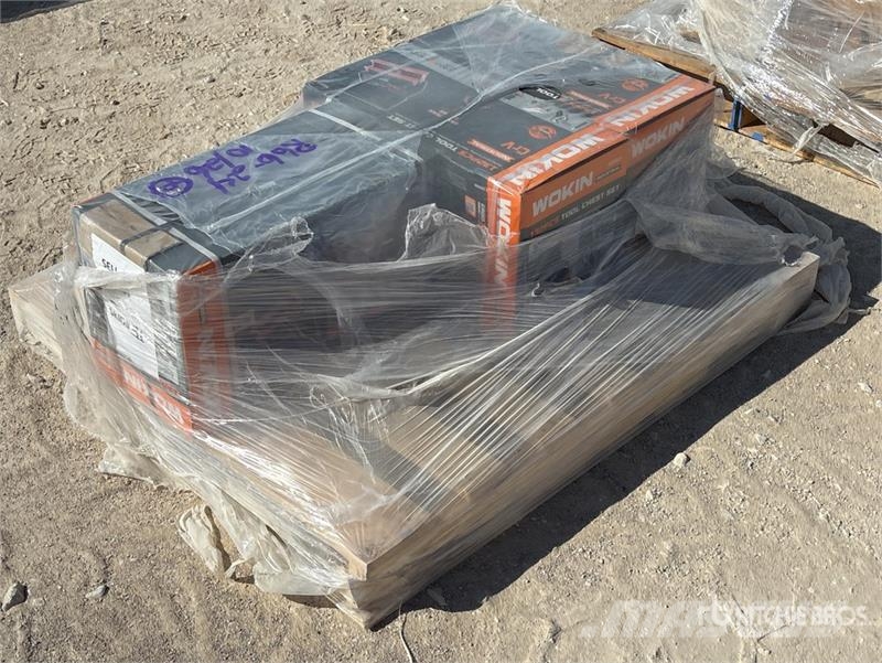  Quantity of (3) Wokin 132 pc Tool Chest Sets Tool  Építőipar - Egyebek