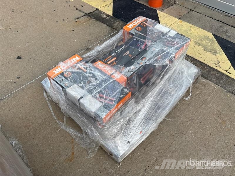 Quantity of (3) Wokin 132 pc Tool Chest Set (Unuse Other components