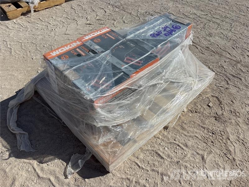  Quantity of (3) Wokin 132 pc Tool Chest Sets Tool  Építőipar - Egyebek