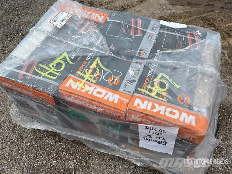 Quantity of (3) Wokin 901013 132 pc Tool Chest Set Outros componentes