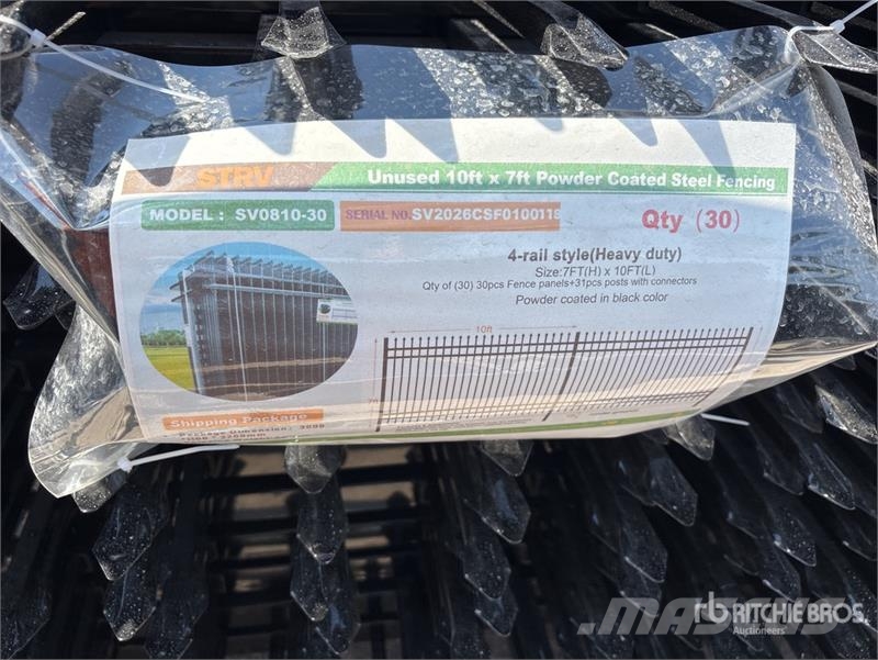 Quantity of (30) STARVOX SV0810-30 10 ft x 7 ft P Equipos de vallado
