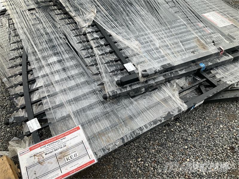 Quantity of (30) SUNTOP S0710-30 10 ft x 7 ft Pow Fencing equipment