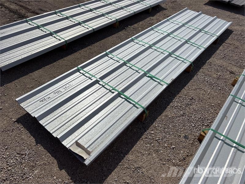  Quantity of (32)  Kit Containers 12 ft Steel R Pan Pacēlāji, vinčas un materiālu lifti