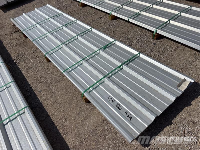  Quantity of (32)  Kit Containers 12 ft Steel R Pan Pacēlāji, vinčas un materiālu lifti
