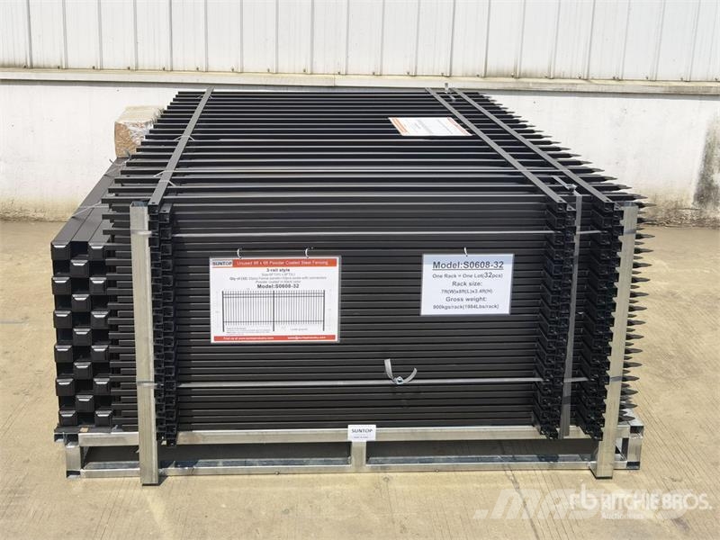 Quantity of (32) SUNTOP S0608-32 8 ft x 6 ft Powd Oprema za ograje
