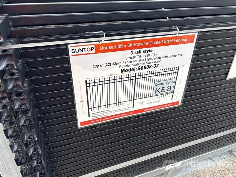 Quantity of (32) SUNTOP S0608-32 8 ft x 6 ft Powd Karja-aidat