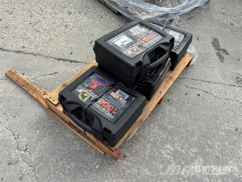 Quantity of (4) 1 Gauge 25 ft Heavy Duty Booster C Other components