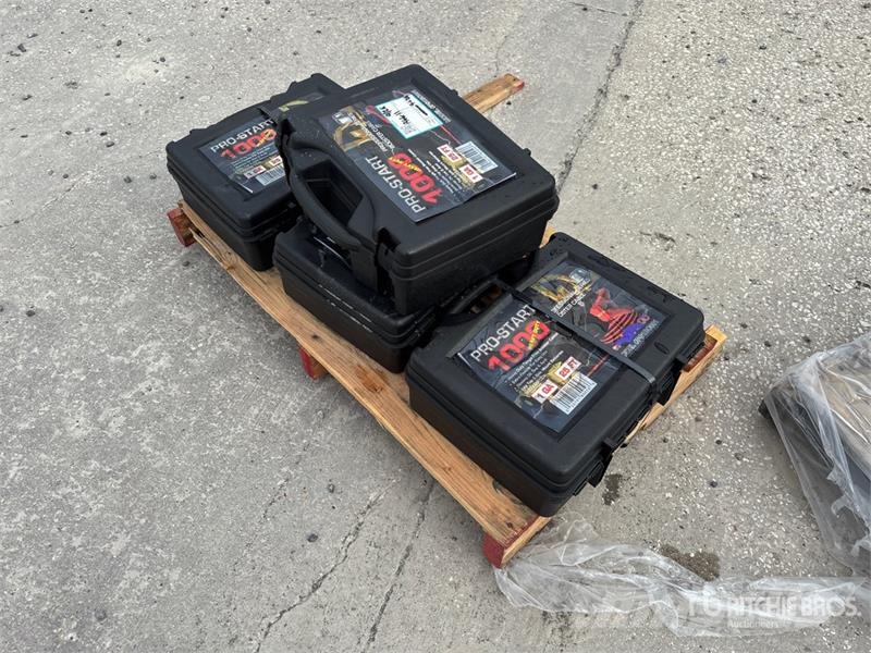 Quantity of (4) 1 Gauge 25 ft Heavy Duty Booster C Other components