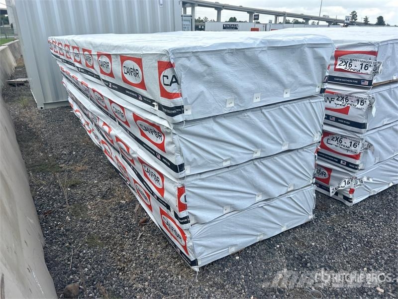Quantity of (4) 2x6x16 SYP #2 Prime Grade Kiln Dri Other components