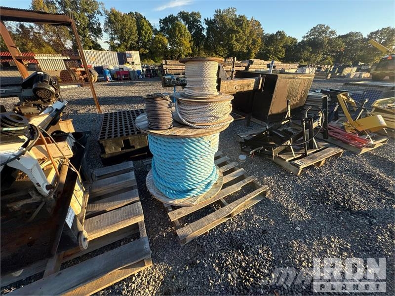 Quantity of (4) Commercial Utility Rope Spools - B Outros componentes
