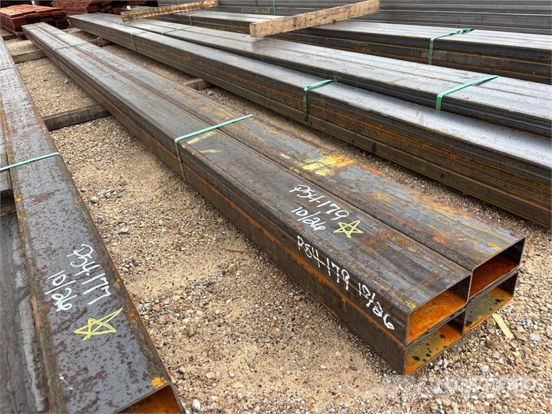 Quantity of (4) Kit Containers 3 in x 6 in x 23 f Vitle, dvigala in gradbeni dvižni sistemi