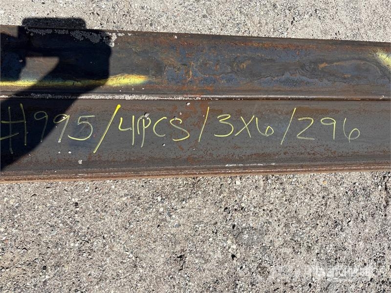 Quantity of (4) Kit Containers Steel 3 in x 6 in x Pipe bending machines