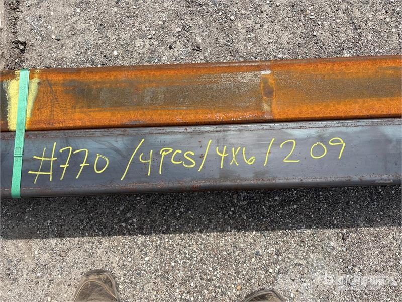 Quantity of (4) Kit Containers Steel 4x6"-209" Pi Sistemas de rega
