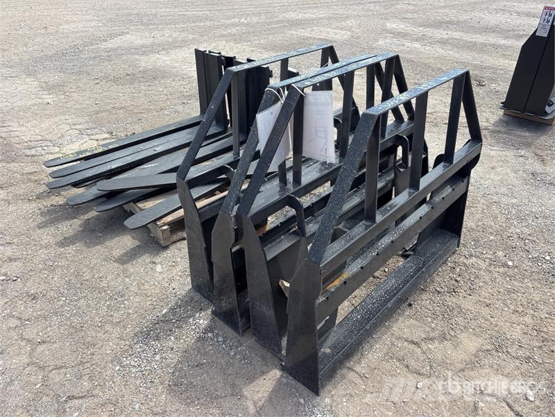 Quantity of (4) Mower King SA 48 in Skid Steer Fo Fourche