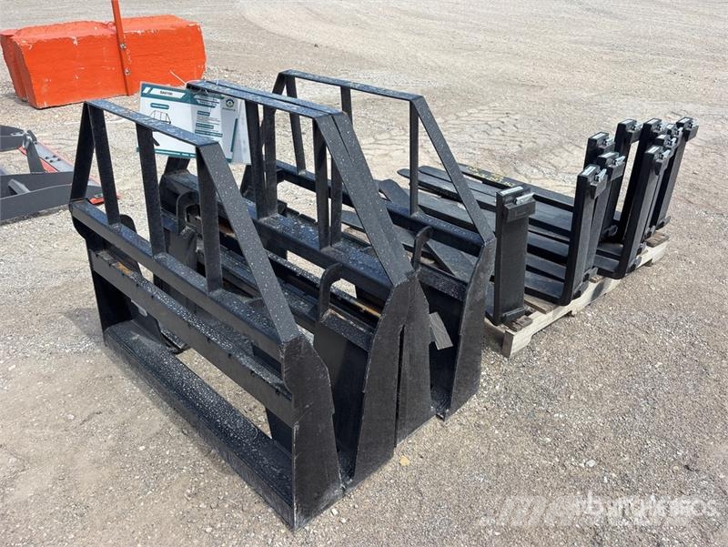 Quantity of (4) Mower King SA 48 in Skid Steer Fo Fourche