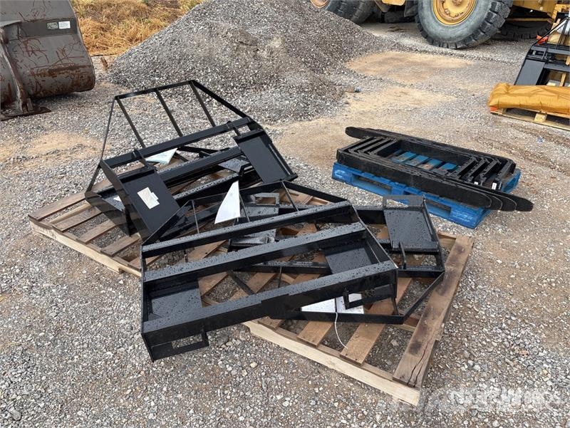 Quantity of (4) Mower King SAII100 48 in Skid Ste Garfos
