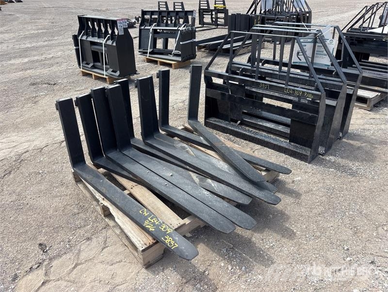 Quantity of (4) Mower King SA 48 in Skid Steer Fo Fourche
