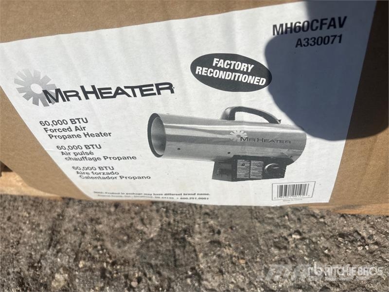 Quantity of (4) Pallets of Mr. Heater 60000 BTU 60 Ogrevalna in odtajevalna oprema