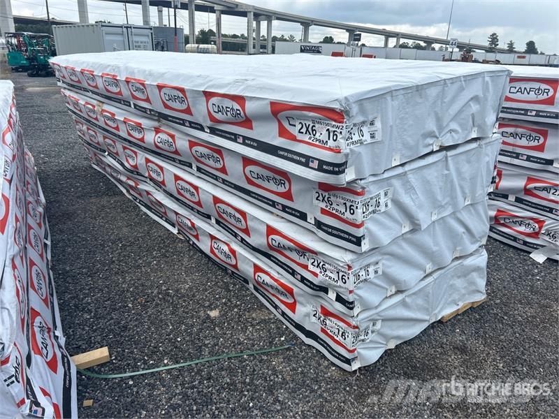 Quantity of (4) Pallets of 2x6x16 SYP #2 Prime Gra Other components