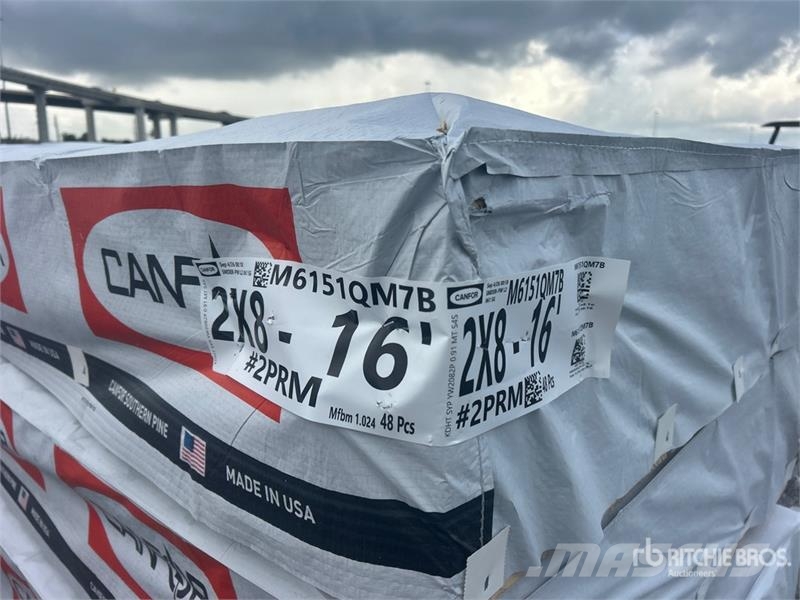 Quantity of (4) Pallets of 2x6x16 SYP #2 Prime Gra Other components
