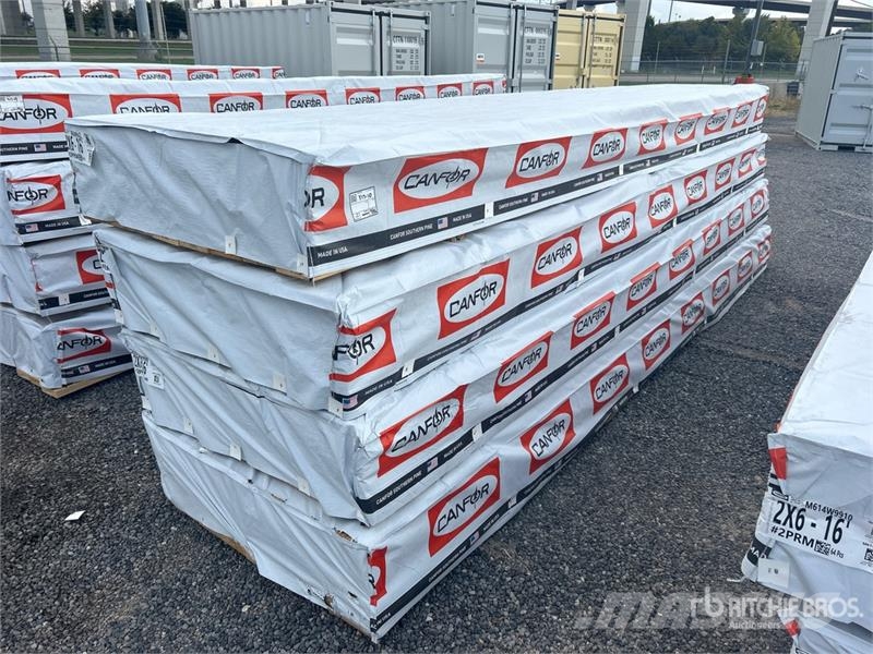 Quantity of (4) Pallets of 2x6x16 SYP #2 Prime Gra Other components