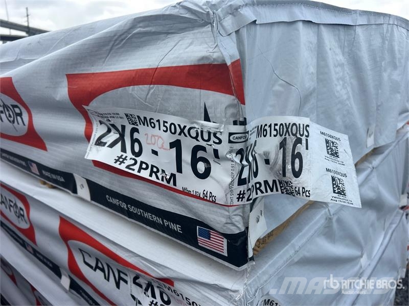 Quantity of (4) Pallets of 2x6x16 SYP #2 Prime Gra Other components