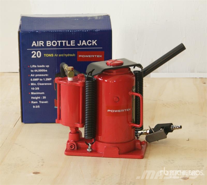 Quantity of (4) Powertek 20T lifter 20 ton Pneuma Sonstige Baumaschinen