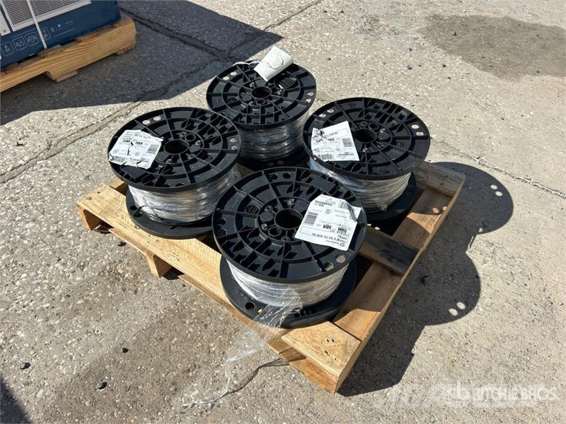 Quantity of (4) Southwire 8AWG Spools of 8 AWG Cop Távvezeték eszközök
