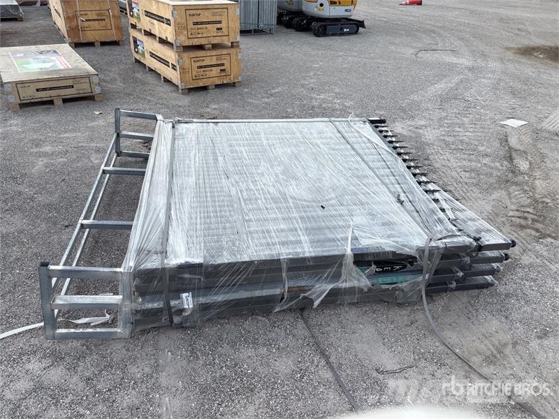 Quantity of (4) SUNTOP S0714-4 14 ft x 7 ft Wroug 其他農業機械