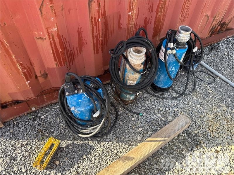 Quantity of (4) Tsurumi Electric Submersible Water Outros componentes